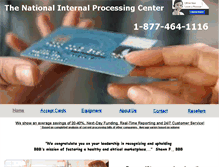 Tablet Screenshot of internalprocessingcenter.com